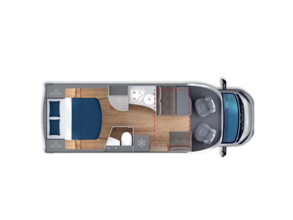 Siena 390 - Campervan for 5!