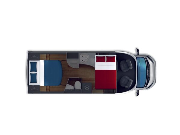 Siena 390 - Campervan for 5!