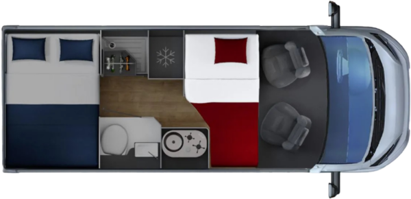 Camper - Compact Citycamper! (2+1 pers)